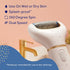 Amopé Pedi Perfect Electric Callus Remover Foot File with Diamond Crystals, Pedicure Tool for Feet, 1 Count