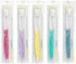 NIMBUS Extra Soft Toothbrushes (Compact Head), 10 Pack, Periodontist Design for Sensitive Teeth & Gums, Colors Vary