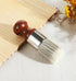 Thrymme 5.3 Inch Furniture Salve Brush, Leather Salve Brush for Furniture with Ergonomic Handle