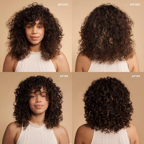 SEEN Curly Creme, Fragrance Free Curl Defining Hair Cream, Non-Comedogenic & Safe for Sensitive Skin