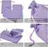 20pcs Burlap Bags with Drawstring - 3.9 x 5.5 inch Linen Gift Bags for Jewelry, Christmas, Wedding Party Favor (Light