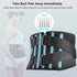 FREETOO Air Mesh Back Brace for Lower Back Pain Relief, Adjustable Support Belt with 7 Stays for Sciatica Scoliosis
