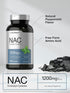 Horbaach NAC N-Acetyl Cysteine Supplement, 1200mg, 250 Capsules - Non-GMO, Gluten Free with Natural Peppermint