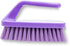 SPARTA Scrub Brush with Iron Shaped Handle and Stiff Bristles, Heavy Duty Scrubber for Kitchen, Bathroom, Tile