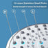 Multiplesize Shower Head Cleaner Tool, Cleaning Brushes for Small Holes, Unclogging Showerhead Cleaner Picks
