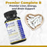 Premier Research Labs Complete B - Vitamin B Complex Supplement for Optimal Health, 60 Capsules