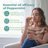 French Peppermint Essential Oil Roll On - Therapeutic Grade Aromatherapy Oil for Pregnancy Essentials, Relieves Tension