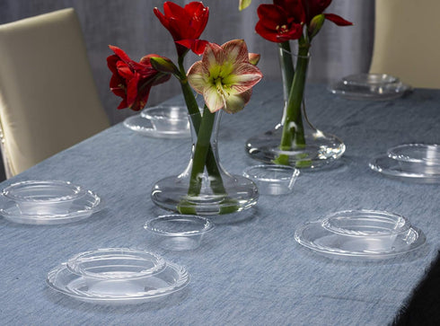 PLASTICPRO 5 Ounce Premium Crystal Clear Disposable Plastic Dessert Bowls, Pack of 40