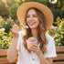 Jingmore 120 Pack 6 oz 5 Summer Ice Cream Paper Cups with Lids Disposable Ice Cream Bowls Paper Treat Dessert Cups