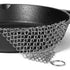 Outset Chain Mail Cast Iron Cleaner and Scrubber Tool