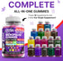Gummies D3, B12, B6 Menopause Supplement For Women with Black Cohosh, Wild Yam Magnesium, Red Clover For Menopause
