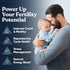 Conception For Him Fertility Supplements for Men, Male Fertility Booster with Ashwagandha, Folate, Magnesium