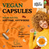 Immune 8 Immunity 60 120 Count Wild & Organic Mushroom Blend Capsules - Mushroom Complex Supplements for Support