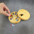 Set 2 2 7-Day AM&PM of Bamboo Wood Pill Organizer for Medicine Vitamin Times a Day, Arthritis Friendly Pill Box Medium