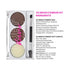 Ruby Kisses Go Brow Eyebrow Kit, Dual Shade Powder & Wax, Includes 3 Stencils, Natural Brow Look, Ideal for Sparse Brows