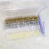 Pearls for Crafting, 8000 Pcs Flat Back Nail Pearls in 6 Colors for DIY Jewelry, Phone Nail Charms Making