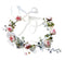 Rose Flower Crown Boho Headband, Floral Halo Headpiece with Ribbon for Wedding Party, Pink