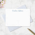 Set Set A7) Fairmont & Grove Personalized Note Cards and Envelope Stationery for Women - Flat Notecard Stationary
