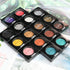 ISMINE Single Eyeshadow Powder Palette, Matte Coffee, High Pigment, Longwear Brown Eye Makeup (#04)