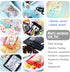 150-pack Holographic Mylar Bags 5 x 8 in, Resealable Foil Pouches with Clear Window for Food Storage