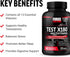 FORCE FACTOR Test X180 Multivitamin for Men, Daily Multivitamin with Testosterone Support, 120 Tablets