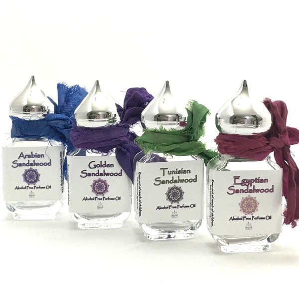 The Parfumerie Sandalwood Perfume Essence Oil Alcohol Free (10 ml.) (Egyptian Sandalwood)