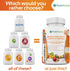 Whole Food Multivitamin and Minerals with Probiotic Enzymes, 120 Multivitamins for Women and Men