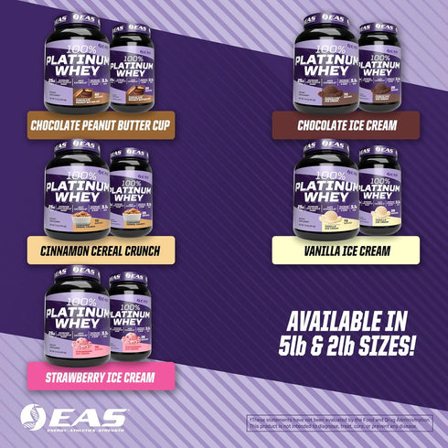 Experimental and Applied Sciences 100% Platinum Whey Protein | 3 Ultra-Platinum Whey Proteins | 25g Protein, 2 Pound