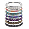 inSowni 7 Pack Handmade Rhinestone Jewled Beaded Headbands - Hair Accessories for Women Girls Brides