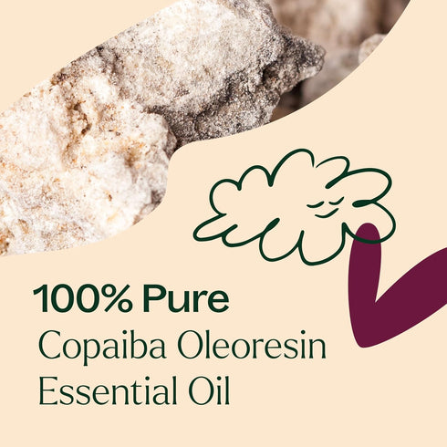 Plant Therapy Copaiba Oleoresin, 30 mL (1 oz), 100% Pure, Therapeutic Grade