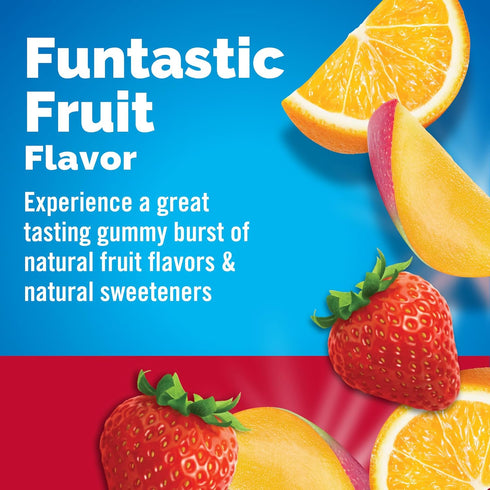 Immune Gummies 44CT Emergen-C Kidz Vitamin C Support Fun-Tastic Fruit includes Zinc, Manganese, B Vitamins and Vitamin