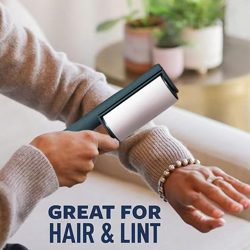 YOUNEEDFUL Adhesive Plush Roller, Reusable Plush Remover, Suitable for Clothes, pet Hair, Furniture, Carpets, car Seats