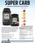 NutraBio Super Carb Powder, Complex Carbohydrate Supplement with Cluster Dextrin & Electrolytes, Raspberry Lemonade, 30