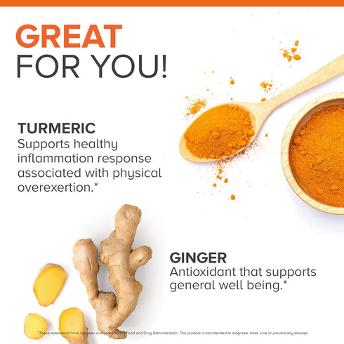Qunol Turmeric Curcumin with Black Pepper & Ginger, 2400mg for Joint Support, 105 Count