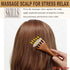 Sandalwood Wooden Scalp and Foot Massager - Gua Sha Comb Tool