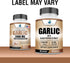 American Standard Supplements Garlic 2400mg Per Serving with Black Pepper Fruit Extract – Vegan, Gluten Free, Non-GMO, 120 Capsules, 40 Servings