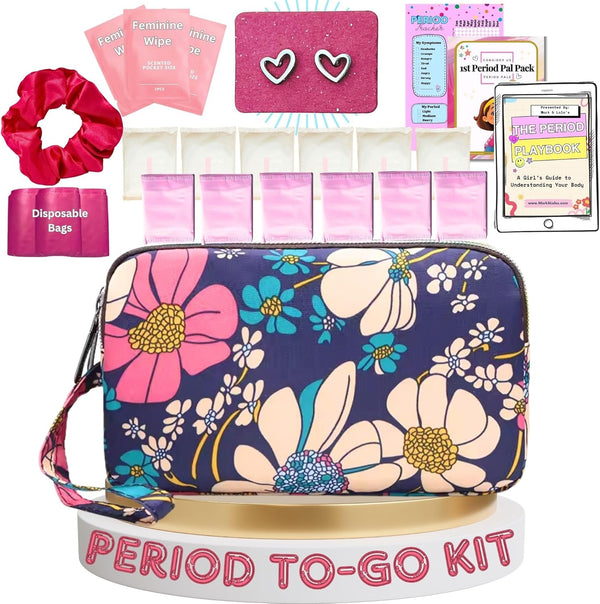 First Period Pal Pack to-Go Kit | 24 pcs | First Period