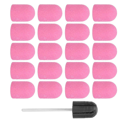 Nail Drill Bits Kit - Sanding and Polishing Nail Drill Bits Set for Manicure and Pedicure Home Salon Use