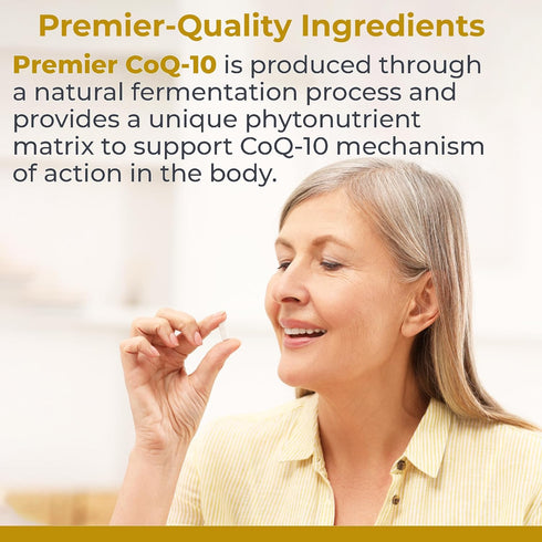 Premier Research Labs CoQ10, Coenzyme Q10 Supplement, 100mg Capsules, 60 Vegetarian Capsules
