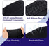 MGZTTHW 20-30mmHg Compression Socks, Men's Thigh High Compression Stockings with Non-slip Silicone