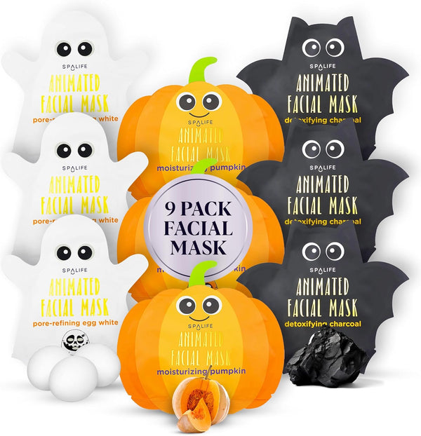 SpaLife Halloween Character Animated Facial Mask