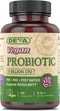 DEVA Vegan Probiotic Supplement, 5 Billion CFU, 90 Count for Digestive Health, Soil-Based & Dairy Free
