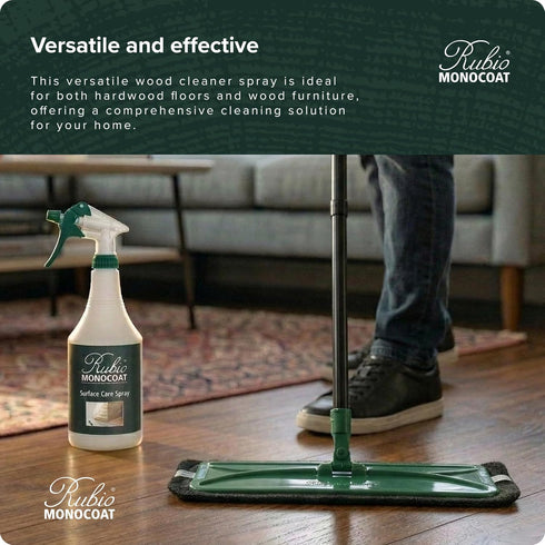 Rubio Monocoat Surface Care Spray Kit - Easy & Economical Cleaning Solution