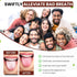 Tongue Scraper Cleaner with Copper Metal - Dentist Recommended Oral Hygiene Kit for Adults, Pack of 2