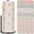 ROGITU 25 Pack Reusable Tissue Paperless Towel Roll Washable Cotton for Kitchen Towels