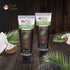 Twin Lotus Activated Charcoal Toothpaste - Teeth Whitening Herbal, Fluoride Free & No SLS for Sensitive Teeth, Coconut
