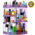 Makeup Organizer 360 Degree Rotating Cosmetic Storage Organizer, Large 7 Layers Acrylic Make Up Organizer for Vanity,