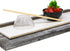 50 Pack 3 oz. Asian-Style Black Mini Plastic Bowls with Spoons for Appetizers & Disposable Dessert Bowls