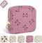 Period Bag for Teen Girls, Corduroy Cute Cats Sanitary Napkin Storage Bag,