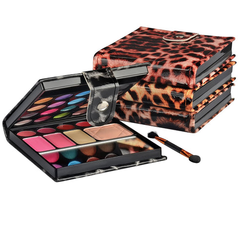 Professional Makeup Kit - Eyeshadow Palette, Lip Gloss, Blush, Concealer, 29 Color
